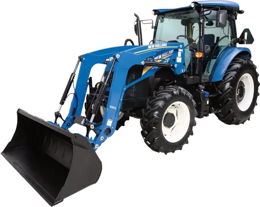New Holland tractor with loader